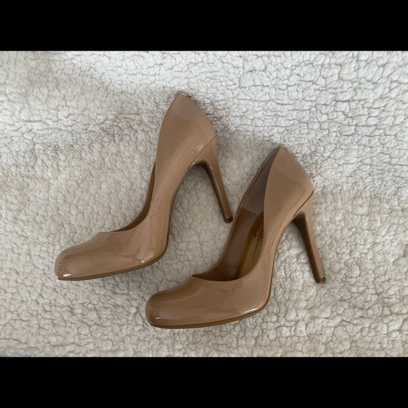 NWOT Jessica Simpson Nude Brand New Heels - Picture 6 of 6